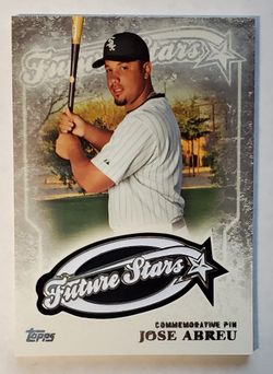 2015 Topps Jose Abreu Future Stars Commemorative Pin Chicago White Sox MLB