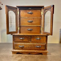 Vintage Jewelry Cabinet 