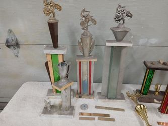 Old Motocross BMX Trophies