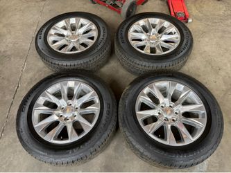 20” Chevy Tahoe Premium wheels & Tires (6x5.5)