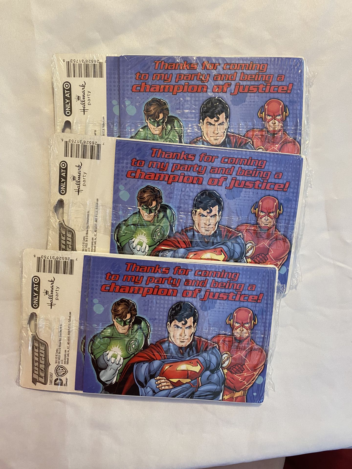 Justice League Invitations & Thank You Cards
