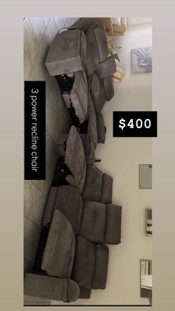 3-Piece Power Reclining Sofa Set