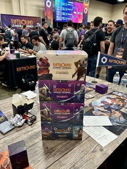 Sealed Riftbound League of Legends TCG Booster Box Lot (4 Boxes)