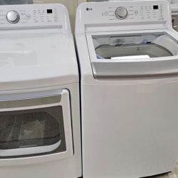 LG Max Capacity Washer And Dryer Set 