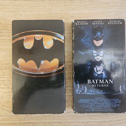 Batman VHS Collectable Lot
