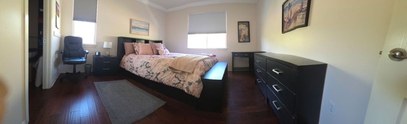 Dark Wood Bedroom Furniture Set