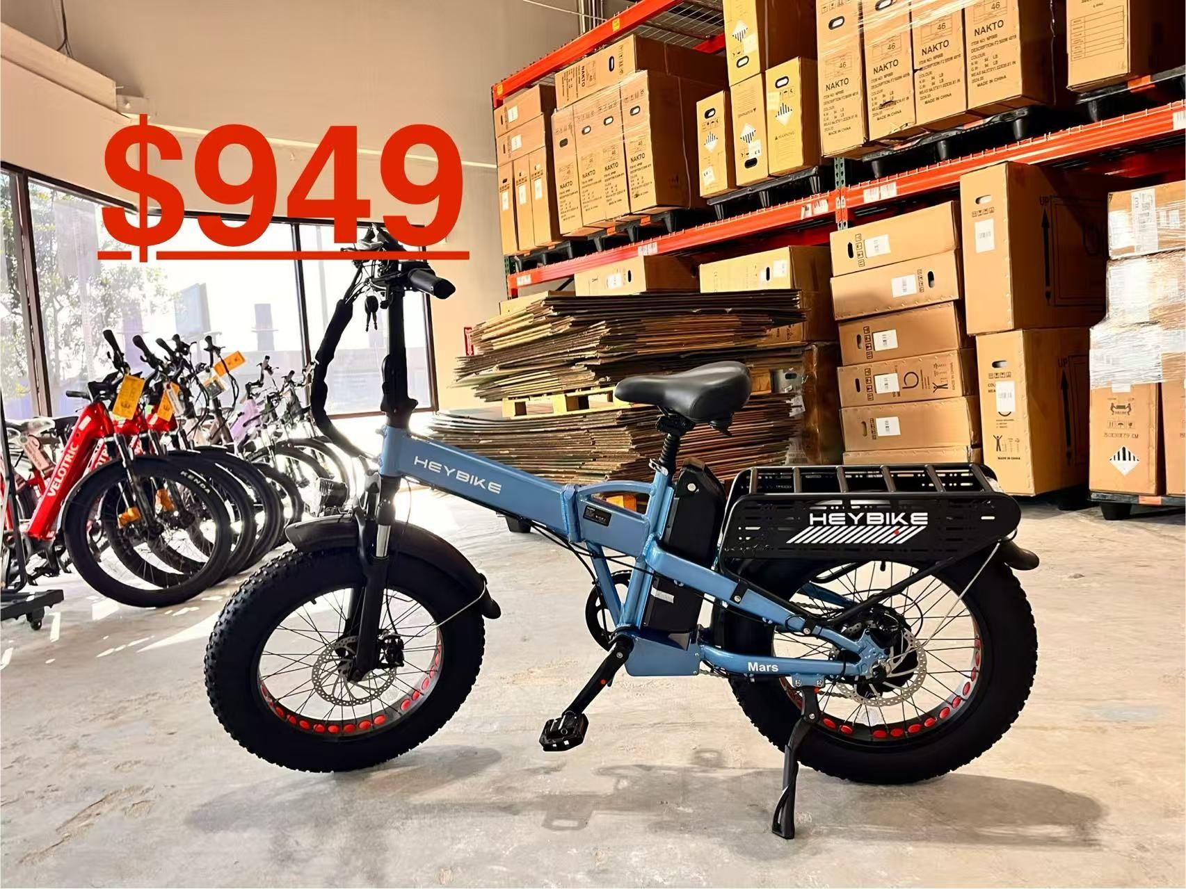 Heybike Mars 2.0 Folding E-bike(Buy 1 Get 1 30% Off) 