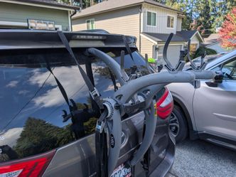 Saris dual bike car carrier