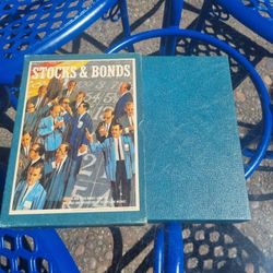Vintage 3M Bookshelf Game : Stocks &Bonds