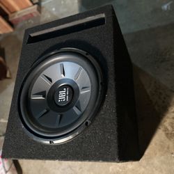 Jbl Single 1000 Watt Subwoofer In Side vented Box New Unused