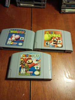 Nintendo 64 Mario games $30 each clean and tested authentic pickup in Glendale