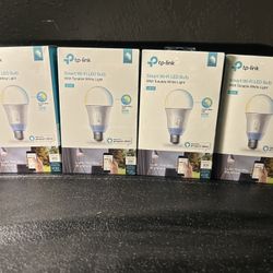 Smart Wi-Fi LED Bulbs  Alexa Controlled. 