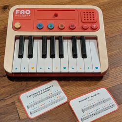 FAO Records Schwartz Portable Mini Piano