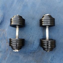 Dumbbells Adjustable 