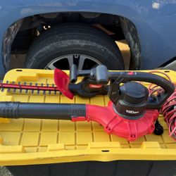 gardening power tools - leaf blower & trimmer 