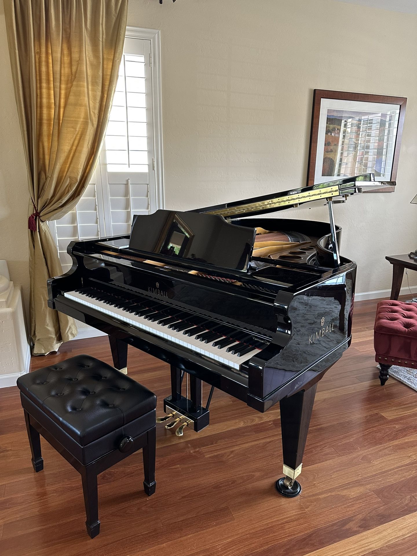 Kimball (by Bösendorfer) Viennese Classic Piano (6’ 7”)