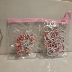 Brand New Hair Tie And Clips 