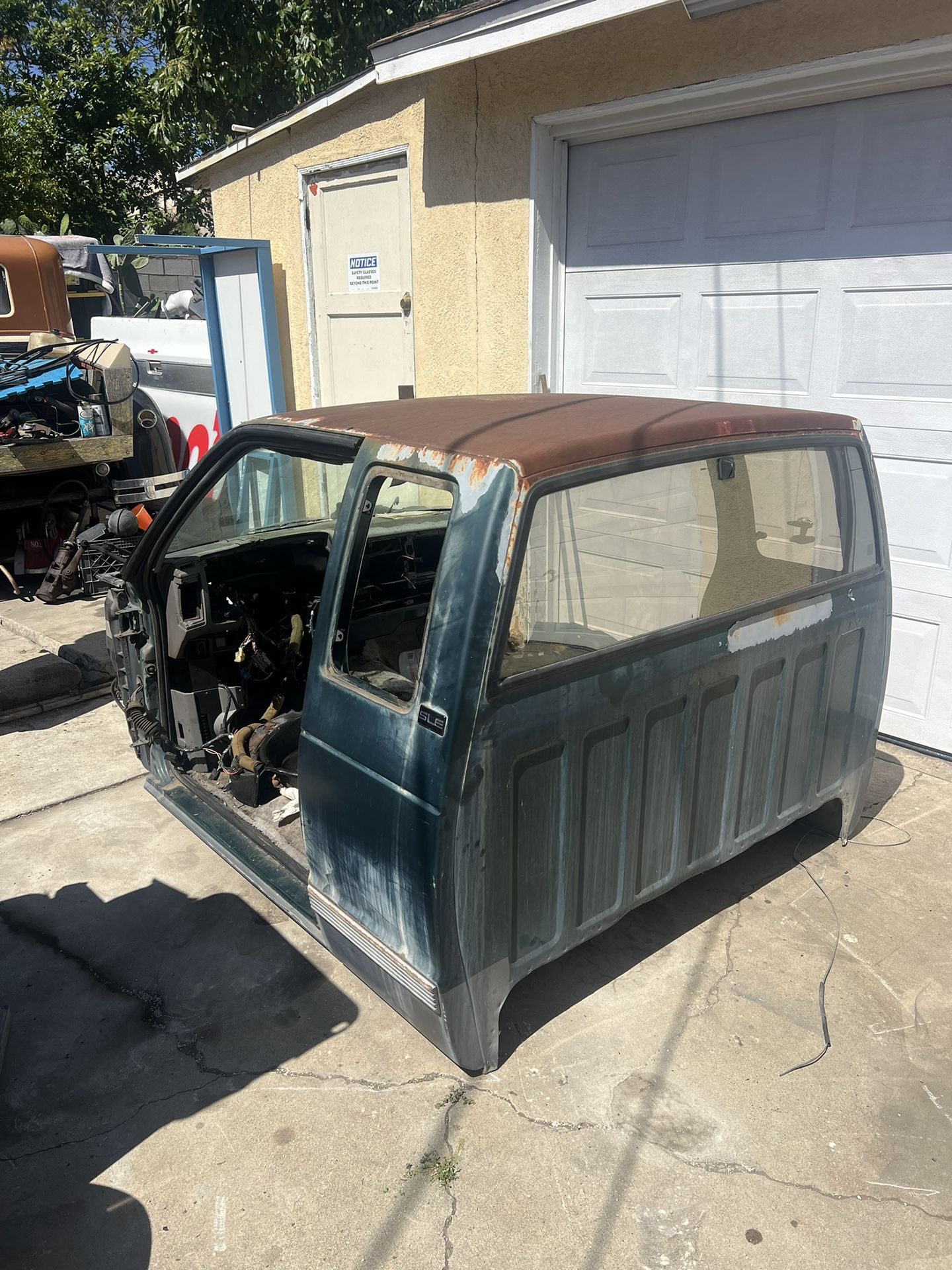 Free Metal No Parts Just The Metal Cab