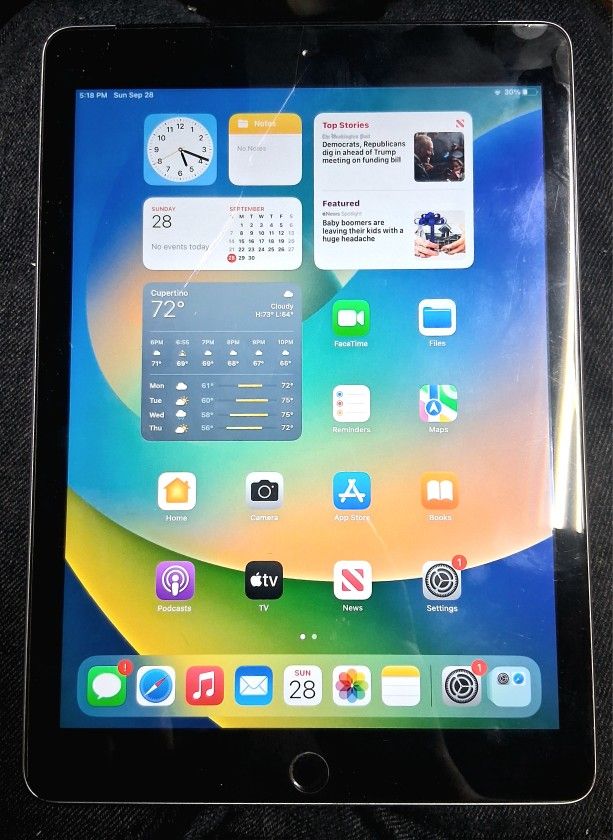 IPad 5th Gen Works Great