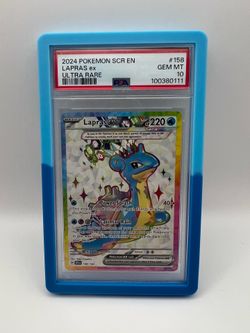 2024 Pokemon Scr En-Stellar Crown Lapras Ex #158