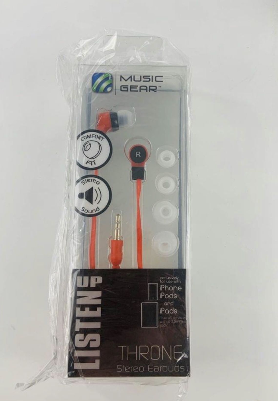 Brand New Red In Ear Headphones 