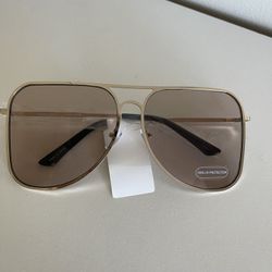 NWT Women’s Gold Sunglasses