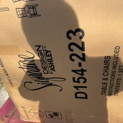 Set Of Chairs And Table 