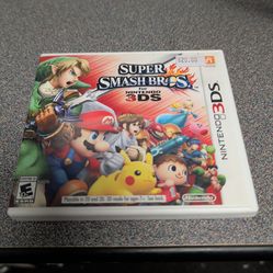 Super smash brother 3ds
