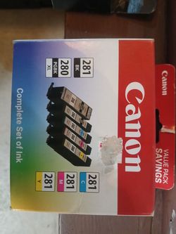 Canon complete set of ink 281 280