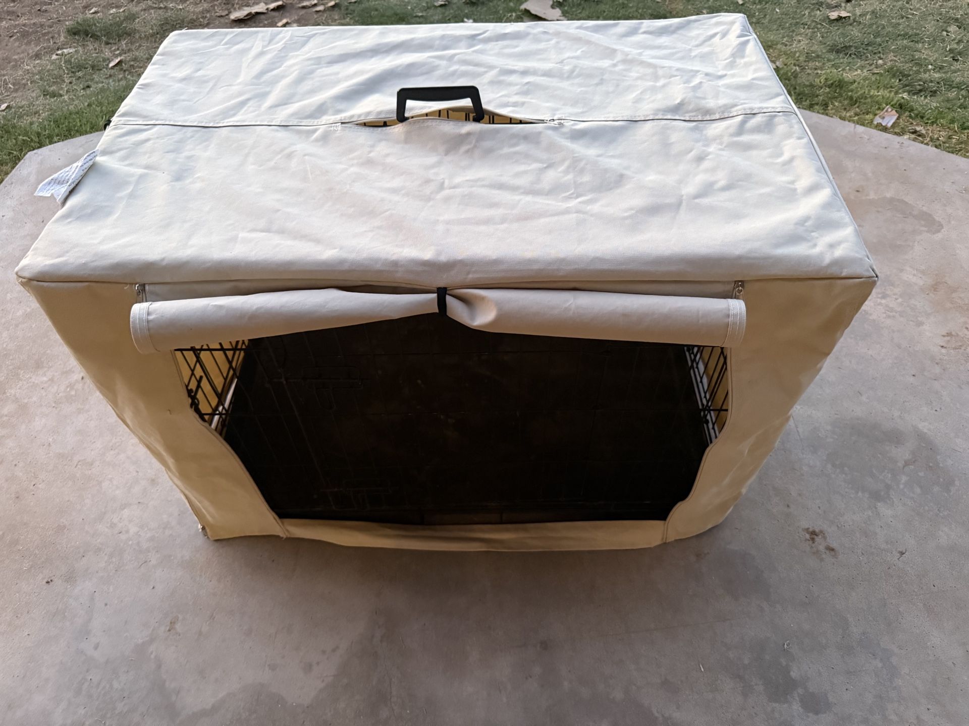 Dog Crate With Cover