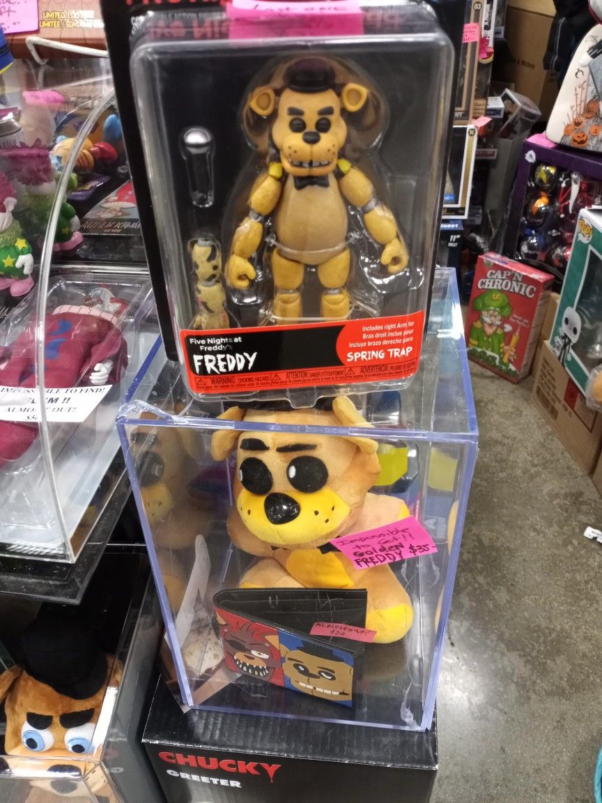 Funko fnaf plush golden freddy for Sale in Fontana, CA - OfferUp