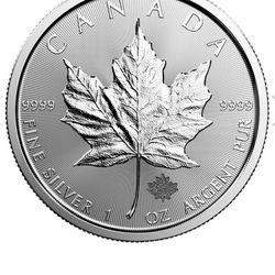 3 -2011 Brilliant Uncirculated 1oz. Silver Maples $2 Over spot!