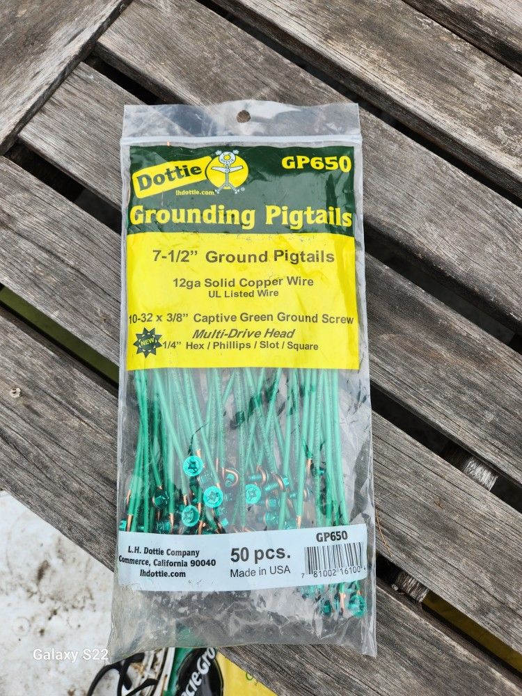 Grounding Pig Tail