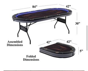 Brand new poker table
