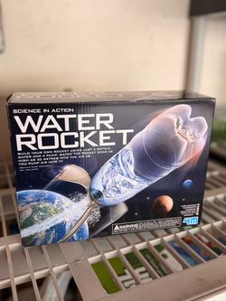 4M Water Rocket Science Kit STEM Bottle Rocket Launcher New Unopened