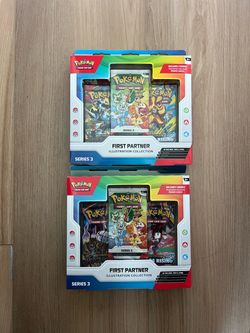 Pokémon First Partner Illustration Collection Series 3 (x2)