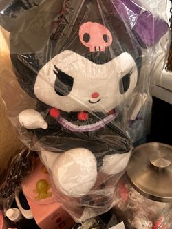 Kuromi graduation plush backpack