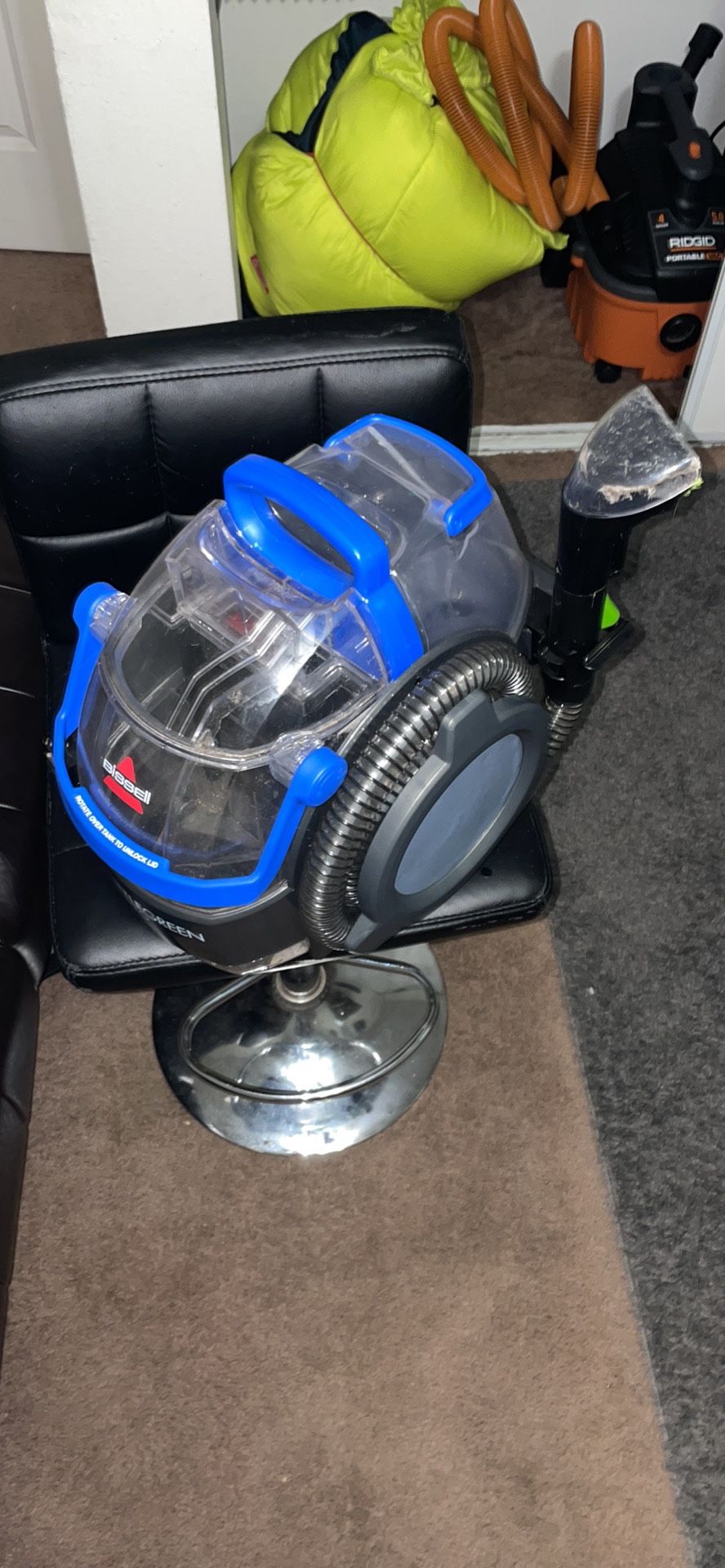 Bissell Pro & Ridgid 5.0 HP Shop Vacuum.