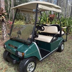 MINT 48 VOLT CLUB CAR GOLF CART!! 4 SEATER READY TO GO!!