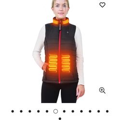 Black Heated Vest