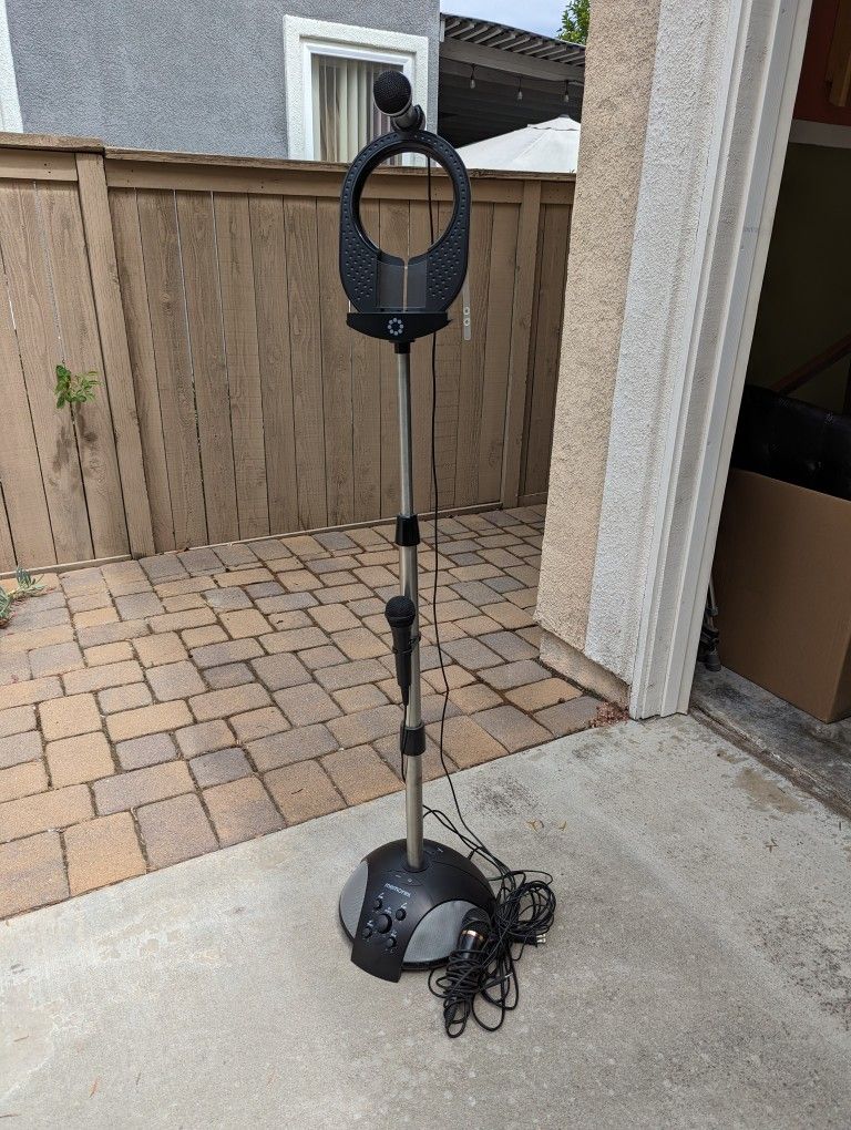 Memorex Sing Stand Home Karaoke System with Microphones