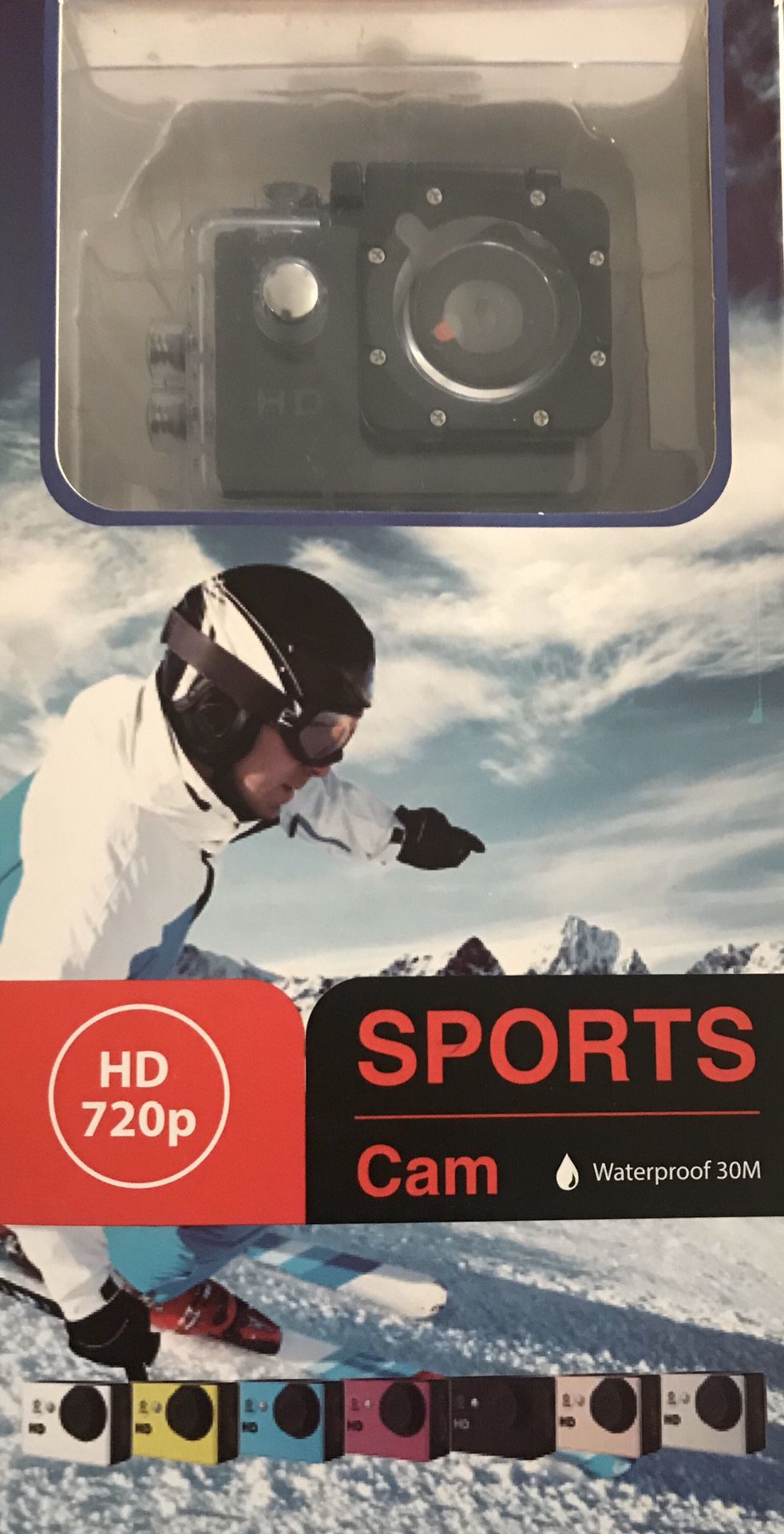 Sports Camera Recorder (cam pro) $40 (NIB)