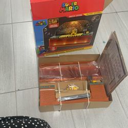 Super Mario deluxe Bowser battle playset