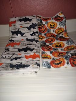 Halloween Kitchen Towels 