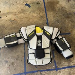 Warrior Ritual Hockey Goalie Chest Pad (Large)