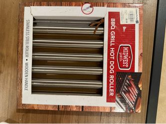 BBQ Grill Hot Dog Roller – Stainless Steel