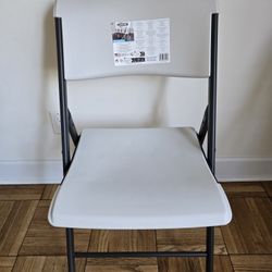 Lifetime folding chair one(from Costco)