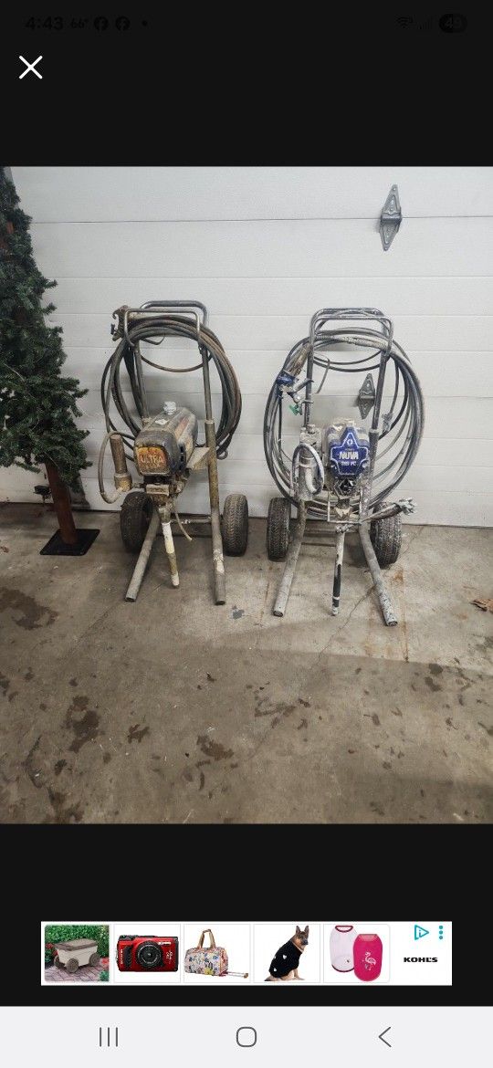 Graco Spray Paint Pumps