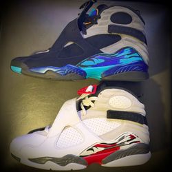 Jordan 8 Aqua & Bugs Bunny – Size 12