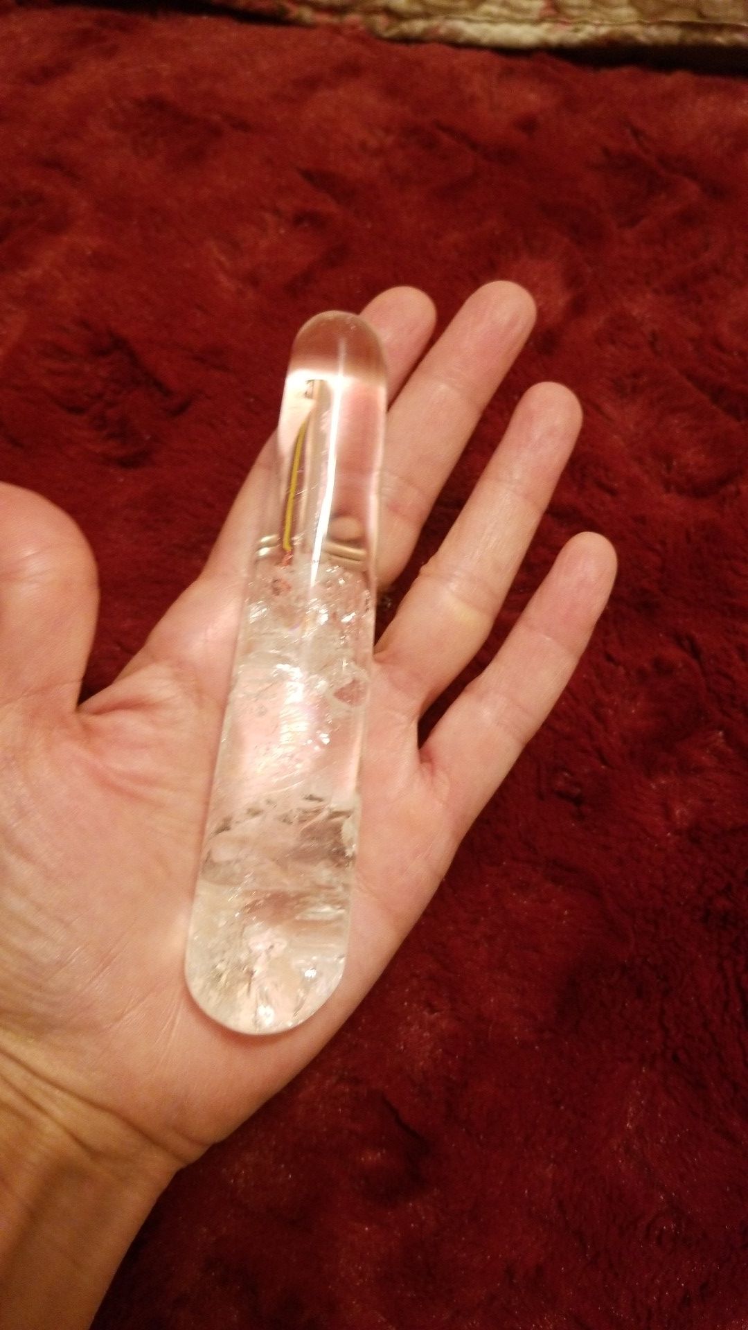Rainbow Crystal Quartz Wand